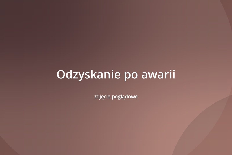 Odzyskanie po awarii