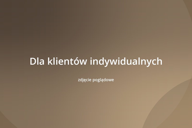 Kompleksowa realizacja dla klienta indywidualnego